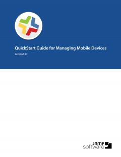 Casper Suite QuickStart Guide for Managing Mobile Devices, version 9.92