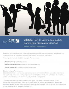 eSafety: How to foster a safe path to good digital citizenship with iPad