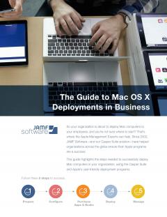 Learn how to successfully deploy Mac computers in your organization, using the Casper Suite and Apple’s user-friendly deployment programs
